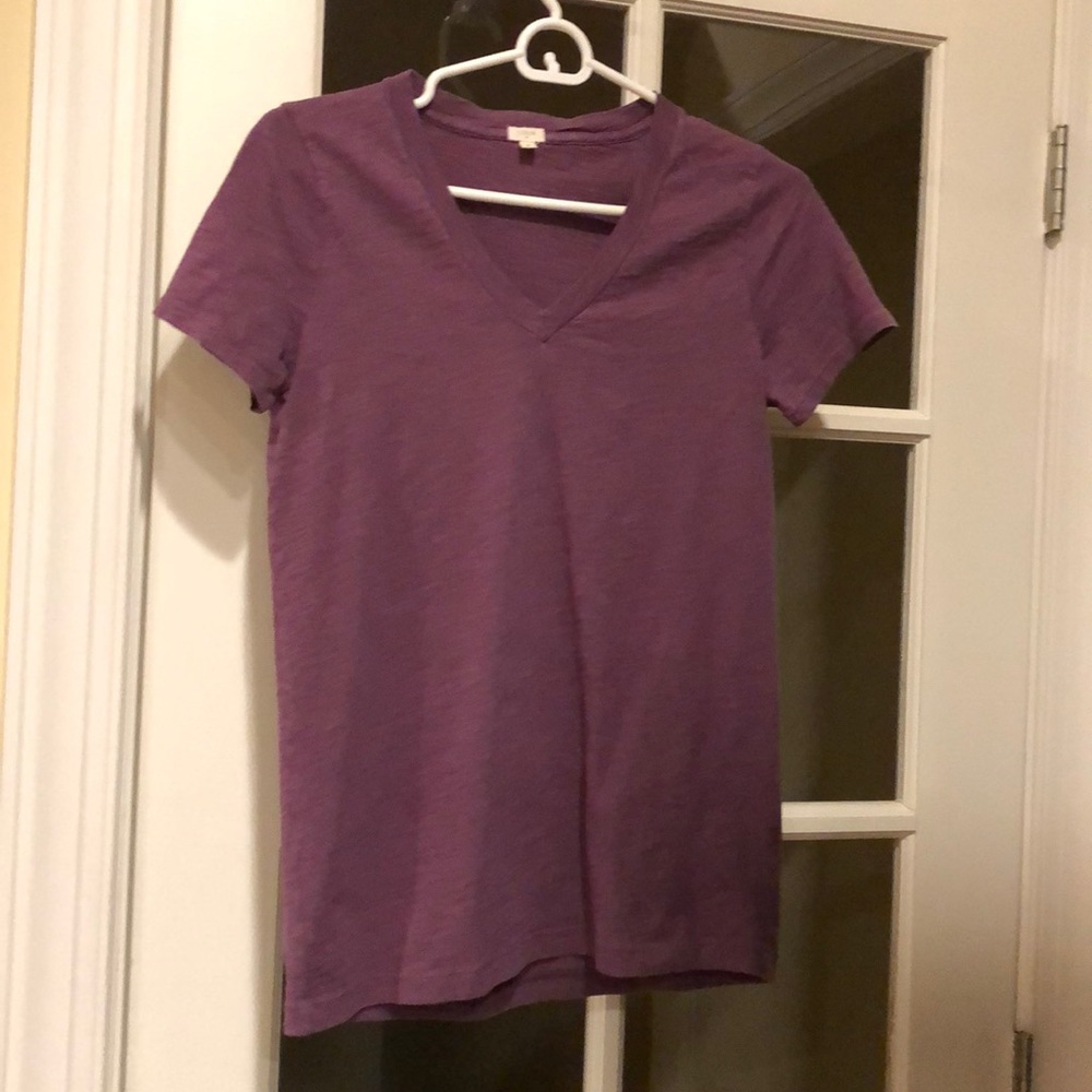 J. Crew V-neck, short-sleeved T-shirt